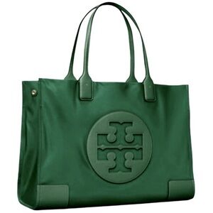 Tory Burch Ella Nylon Tote bag Green